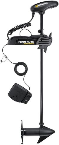 محرك التصيد الكهربائي من مين كوتا بونتون مع دواسة قدم PowerDrive - 55 رطل. التوجه، 48 بوصة. رمح، المياه العذبة in Kuwait