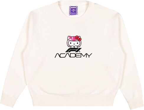 F1A x Hello Kitty Women's Applique Crew Sweatshirt in Kuwait