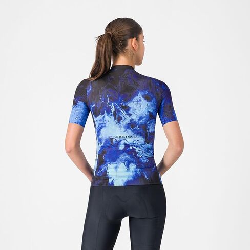 CASTELLI، قميص Cosmic Vortex - للنساء، متعدد الألوان، أزرق بنفسجي، L in Kuwait