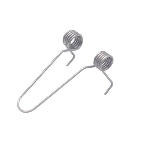 Torsion Spring, 4Pcs Wire Diameter 1.0mm Double Torsion Spring Length 43.5mm in Saudi Arabia