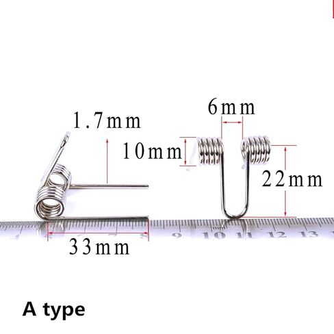 Torsion Spring, 2Pcs Wire Diameter 1-3mm Spring Steel Double Torsion for Large Garbage Can in Saudi Arabia