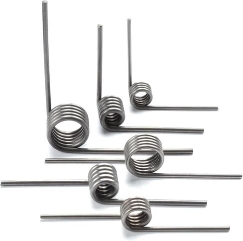 Torsion Spring, 5pcs Wire Diameter 1.6mm Spring Steel Torsion (.6x11x40mm180 Degree) in Saudi Arabia
