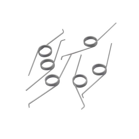 Torsion Spring, 10Pcs Litter Wire Diameter 0.7mm Zinc Plating 135 Degree Torsion Spring,1x7.7x25.5mm in Saudi Arabia