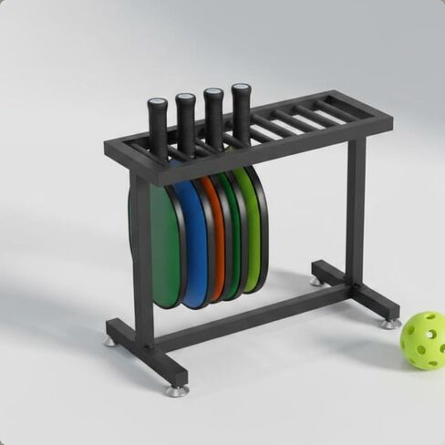 10Slot Rack Flat Base Desktop Sports Paddle Holder Grade Sports Organizer in Kuwait