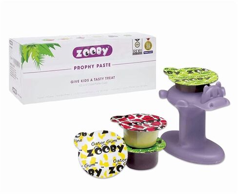 Young Dental 600210 Zooby Animal Pack Prophy Paste Fine Assorted 100/Pk in Kuwait