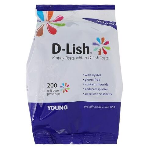 Young Dental 305020 D-Lish Prophy Paste Coarse Orange 200/Bx in Kuwait