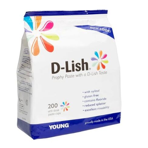Young Dental 305020 D-Lish Prophy Paste Coarse Orange 200/Bx in Kuwait