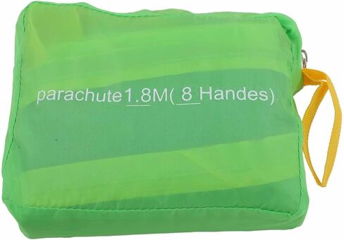 HERCHR Play Parachute Kids، لعبة قوس قزح للعب المظلة مع مقابض، لعبة خيمة ملعب للأطفال، اللعب التعاوني للجمباز وأنشطة الملعب في الهواء الطلق in Kuwait