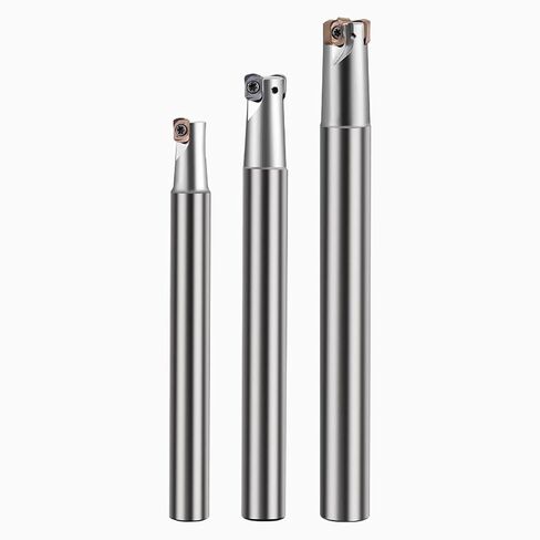 10PCS LNMU020209ZNER High Speed Feed Carbide Milling Inserts Face milling Slotting Milling Inserts Boring Bar Inserts for EXN02R End Mill Holder (LNMU0202) in Kuwait