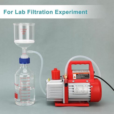 Buchner Funnel Suction Filtration Apparatus Bundle with Silicone Tubing (3 Feet) - stonylab Bundle in Kuwait