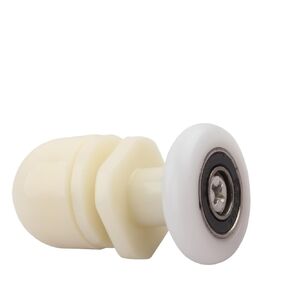 4Pcs Shower Door Rollers Runners Wheels Pulleys Bathroom Sliding Partiality Glass Bearing Rollers for Shower Cabin Spa Room(4pcs 19mm) in Kuwait