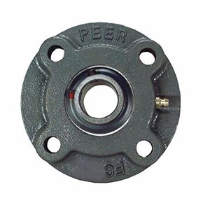 HCFC207-23 Cartridge Unit, Cast Iron, 4 Bolt, Wide Inner Bearing, Relubricable, Set Screw Locking, Single Lip Seal, 1-7/16" Bore, 3-1/16" Bolt Center in Kuwait