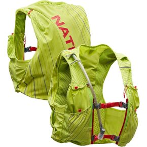 Nathan Pinnacle Race Vest & 12L Hydration Pack with 1.6L Bladder, Water-Resistant Pockets, Lightweight & Moisture Wicking in Kuwait
