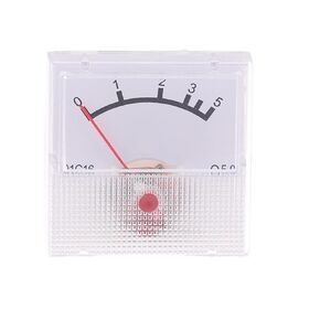 AC 150-300V DC 10-250V DC 5-75A Ammeter Voltage Current Meter Tester Analog Pointer Volt Ammeter Panel Meter(DC 10A) in Kuwait