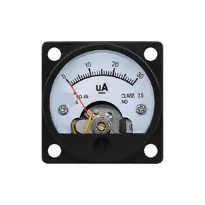 SO-45 DC Microampere Meter Pointer 30uA 50uA 100uA 200uA 300uA 500uA 1000uA Panel Meter(30uA) in Kuwait