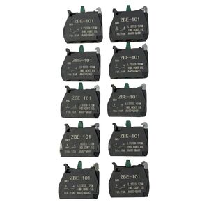 Schneider 10 pcs ZBE-101 N.O FITS Contact Block, Push Button, Manual Operation, Green in Kuwait