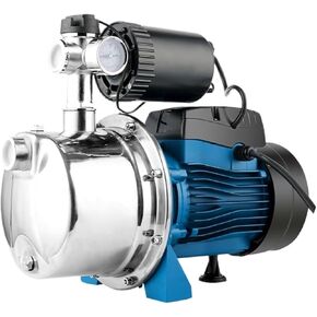 1PCS 370W Household Tap Water Booster Pump Large Flow Automatic Water Heater Self-Priming Stainless Steel Smart Pipe Jet Pump in Kuwait