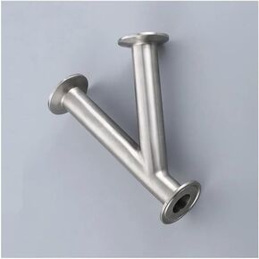 32mm 1.25" Pipe OD 1.5" Tri Clamp Oblique Y Shaped 3 Way SUS 304 Stainless Fitting Spliter Beer Wine Plumbing Fittings in Kuwait