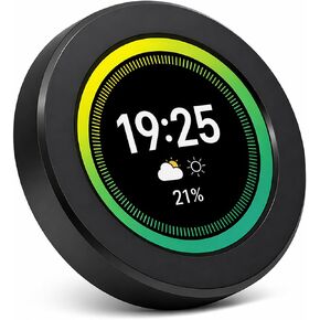 ESP32 شاشة دوارة 480x480-2.1 بوصة HMI IPS مقبض دائري لوحة تطوير تعمل باللمس، 2.4 جيجا واي فاي وشاشة لمس سعوية BLE متوافقة مع Arduino IDE ومكتبة LVGL، أسود in Kuwait