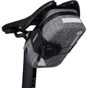 Nepest Bike Seat Bag Waterproof Ripstop Bike Saddle Bag 0.6L Portable Small Cycling Bicycle Under Seat Storage Pack, Dark Grey in Kuwait