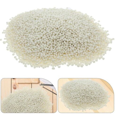 PartyKindom Hot Melt Glue Pellets Strong Plastic Glue High Temperature PVC Adhesive 1kg, for Edge Banding Machine for Furniture and Cabinets, for DIY Crafts and Woodworking in Kuwait
