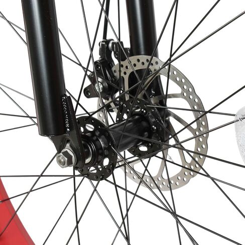 MICARGI SLUGO SS Shimano دراجة كروزر بإطارات سميكة 7 سرعات للرجال والنساء، فرامل قرصية، إطارات عريضة مقاس 26 × 4 بوصة، إطار فولاذي Hi-Ten، دراجة شاطئ المدينة الريفية in Kuwait
