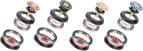 مجموعة سماعات Estink، سبائك الألومنيوم 42 52 مم سماعة شوكة أمامية للطريق أنبوب مدبب إلى أنبوب مستقيم طقم محامل سماعة الرأس استبدال ملحقات ركوب الدراجات للطريق in Kuwait