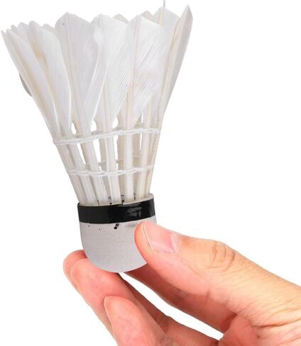 3Pcs Faux Goose Feather Badminton Shuttlecocks - Stability & Durable Training Balls with Foam Head for Casual Play and Professional Practice in Kuwait