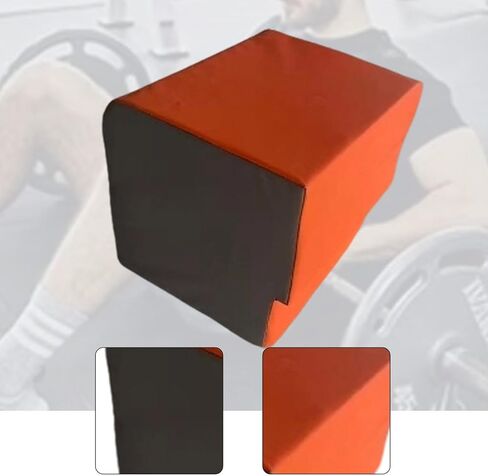 صندوق تمرين مقعد غنيمة منصة تمرين Ab Strength Machine متعدد الوظائف مصنوع من جلد البولي يوريثان مناسب للياقة البدنية، برتقالي in Kuwait