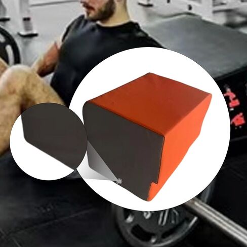 صندوق تمرين مقعد غنيمة منصة تمرين Ab Strength Machine متعدد الوظائف مصنوع من جلد البولي يوريثان مناسب للياقة البدنية، برتقالي in Kuwait