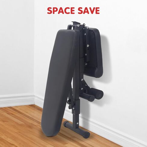 مقعد ثقيل قابل للتعديل لصالة الألعاب الرياضية المنزلية - سعة 800 رطل، قابل للطي، 8 أوضاع خلفية و3 أمامية، انحدار/انخفاض/مسطح متعدد الأغراض، تمرين كامل الجسم، ضغط المقعد، الدمبل، مقاعد الجلوس in Kuwait