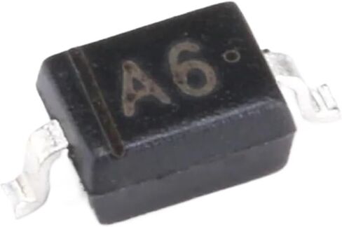 50 قطعة/الوحدة 1N4448WS T5 1N4148WS T4 BAS316 A6 BAV20WS T2 BAV21WS T3 1SS355 A SOD-323 SOD323 SMD تبديل التبديل ديود (BAS316) in Kuwait