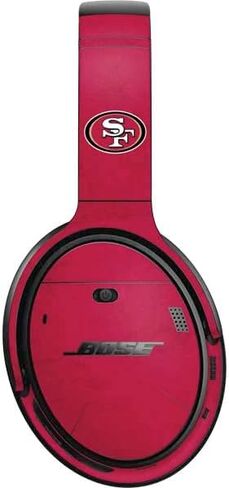 غلاف صوتي من Skinit متوافق مع سماعات الرأس Bose QuietComfort 35 II - تصميم مرخص رسميًا من NFL San Francisco 49ers in Kuwait