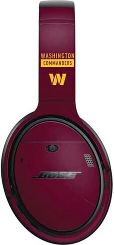 Skinit Decal Audio Skin Compatible with Bose QuietComfort 35 II Headphones - Officially Licensed NFL Washington Commanders Design in Kuwait