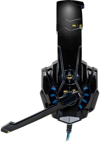 Skinit Decal Skin Compatible with BENGOO G9000 Gaming Headset - Officially Licensed Warner Bros The Flash Movie: Batman Multiverse Logos Design in Kuwait