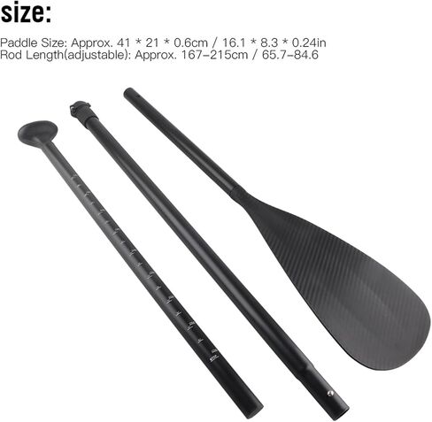 Aluminium Alloy Adjustable Boat Canoe Paddle for All Paddlers in Kuwait