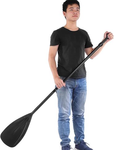 Aluminium Alloy Adjustable Boat Canoe Paddle for All Paddlers in Kuwait