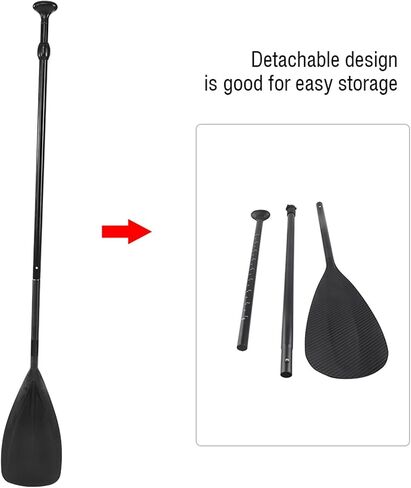 Aluminium Alloy Adjustable Boat Canoe Paddle for All Paddlers in Kuwait