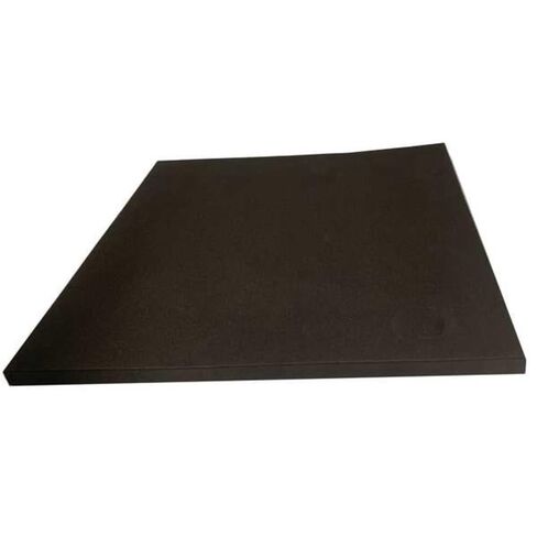 Manufacturer Varies Foam Sheet, Crosslink, 24 in W, 24 in L, 1/2 in Thick, Black ZUSA-XPE-84-1 Each in Kuwait