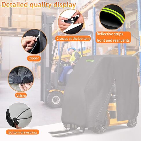 Forklift Cover for SkyTrak Telehandler 6042 2015–2026, Forklift Protection Cover, All-Season Protection Forklifts Cab Covers, Heavy Duty All-Weather Forklifts Truck Covers in Kuwait
