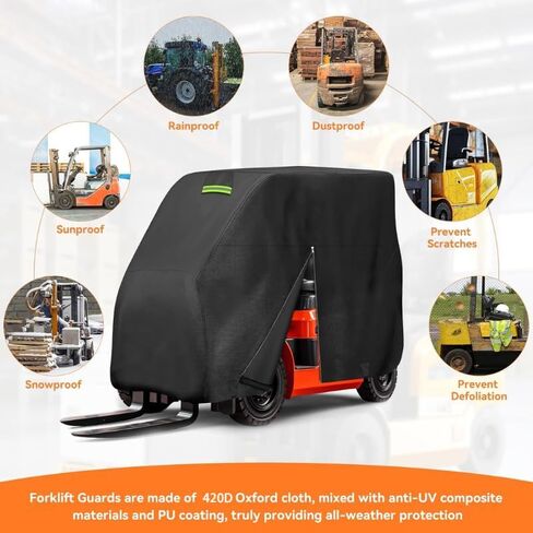 Forklift Cover for SkyTrak Telehandler 6042 2015–2026, Forklift Protection Cover, All-Season Protection Forklifts Cab Covers, Heavy Duty All-Weather Forklifts Truck Covers in Kuwait
