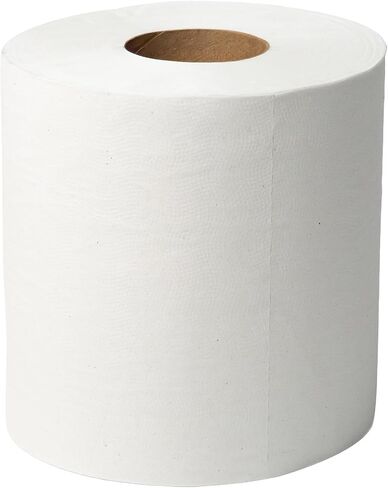 Sierra Hygiene 910’ Centerpull Paper Towels (910 Sheets - 8.2" x 12") 1-Ply White – 6 Rolls Commercial Center Pull Paper Towel Rolls, For Offices, Restaurants, Schools & Warehouses, Made in USA in Kuwait