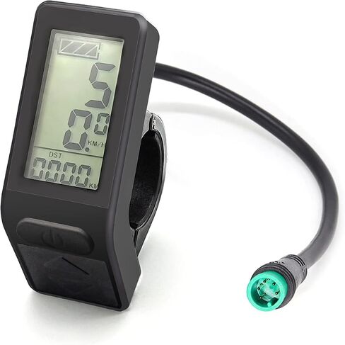 Ebike شاشة الكريستال السائل لوحة التحكم متر صغير KT-LCD4 عرض الدراجات مقياس سرعة الدوران بورد الكمبيوتر متوافق 24 فولت 36 فولت 48 فولت 52 فولت KT تحكم دراجة كهربائية Pedelec تحويل عدة مقاوم للماء موصل 5 دبوس in Kuwait