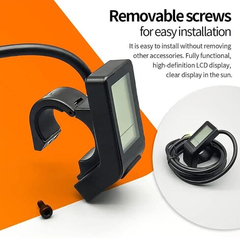 Ebike شاشة الكريستال السائل لوحة التحكم متر صغير KT-LCD4 عرض الدراجات مقياس سرعة الدوران بورد الكمبيوتر متوافق 24 فولت 36 فولت 48 فولت 52 فولت KT تحكم دراجة كهربائية Pedelec تحويل عدة مقاوم للماء موصل 5 دبوس in Kuwait