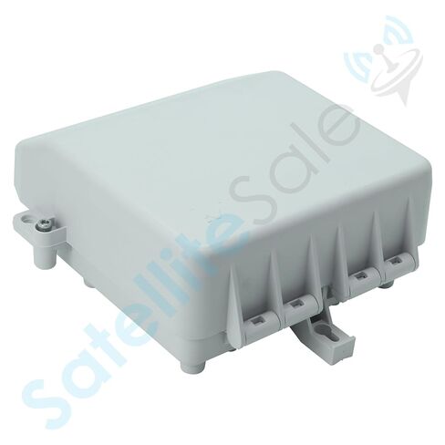 SatelliteSale Demarcation Box Outdoor Fiber Optic Network Interface Device (NID), 12-Port FTTH/FTTP Enclosure, Wall-Mountable Termination Box for Telecom, Broadband, and Data Applications in Kuwait