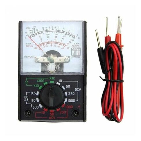1 قطعة MF-110A الكهربائية التناظرية المتعدد Multitester المحمولة الفولتميتر مقياس التيار المتناوب/تيار مستمر الجهد الحالي أوم متعدد متر تستر in Kuwait