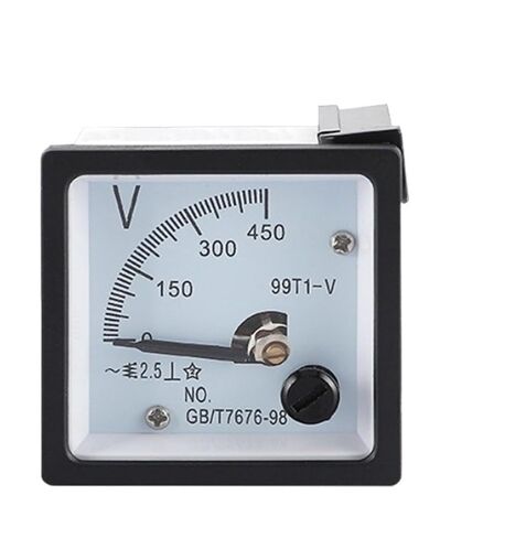 AC99T1 التناظرية الفولتميتر التناظرية لوحة فولت متر جهاز قياس الجهد الكهربائي Voltimetro Ammeter50A 100A 200A 50V 100V 200V 450V(500A) in Kuwait
