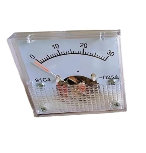 91C4 91C4-V مؤشر نوع الفولتميتر الجهد متر الميكانيكية DC5V 10V 15V 20V 30V 50V 100V 150V 200V 250V 300V 500V 45*45 مللي متر (DC10V) in Kuwait