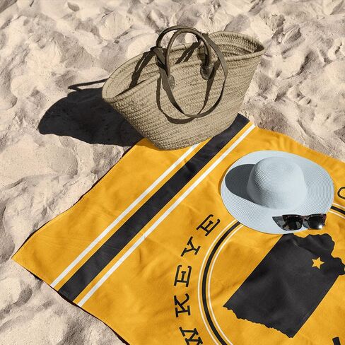 NORTHWEST Iowa Hawkeyes NCAA Homebreak Beach Towel 2 Pack 30 x 60 Inches in Kuwait