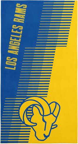 Northwest Los Angeles Rams NFL Progression Jacquard Beach Towel 36 x 72 Inches in Kuwait